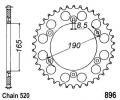 KTM MX/MXC/XC-GS 500 85 Sprocket Rear - Steel - Plus 3 Teeth