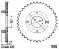 Honda CT 110 Z/A/B/D 81-86 Couronne Moins 3 Dents - Acier