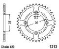 Rear Sprocket JT 1213 x 47, 270 x 47 Teeth Steel