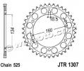 Honda CBR 600 F7 07 Couronne Plus 2 Dents - Acier