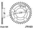 Suzuki GS 500 K1/K2/K3 01-03 Couronne Moins 2 Dents - Acier
