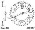 KTM EXC 350 (Standard forks) 97 Задня зірка — мінус 1 зуб