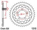 Honda NSR 250 RL/RN/RSP (MC21)(Japanese Market) 90-93 Sprocket Rear - Steel