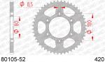 Rieju RRX 50 Spike (Spoke Wheel) (50cc) 04 Задря зірка Afam