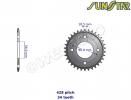 Honda CB 125 J 78-79 SunStar Sprocket Rear - Steel - Less 3 Teeth