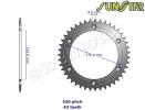 Yamaha TT 600 R 99-00 SunStar Sprocket Rear - Steel - Less 1 Tooth