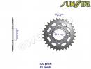 Honda CMX 250 CV/CW/CX Rebel (Grimeca Caliper) 97-00 SunStar Sprocket Rear - Steel