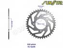 Suzuki TU 250 GY/GBK1 Grass Tracker - Big Boy (NJ47A-117/123) 00-01 SunStar Sprocket Rear - Steel