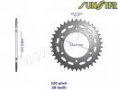 Ducati 600SS 93-94 SunStar Sprocket Rear - Steel - Plus 2 Teeth
