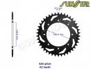 Kawasaki KL 650 B3 Tengai 92 SunStar Sprocket Rear - Steel - Less 1 Tooth