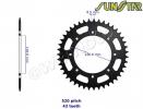 Kawasaki KLR 600 A1 84 SunStar Sprocket Rear - Steel