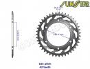 Suzuki GSXR 750 WW/WX 98-99 SunStar Sprocket Rear - Steel - Less 1 Tooth