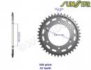 Yamaha YZF 1000 R1 99 SunStar Sprocket Rear - Steel - Less 2 Teeth