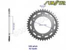 Cagiva Raptor 1000 00-05 Couronne SunStar Plus 2 Dents - Acier