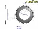 Yamaha FZR 750 Genesis 87-89 Couronne SunStar Plus 1 Dent - Acier