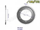 Yamaha FJ 1200 (3XW Type) 91-96 SunStar Sprocket Rear - Steel - Plus 2 Teeth