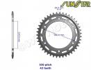 Honda CBR 1000 RR Fireblade 11 SunStar Sprocket Rear - Steel - Plus 1 Tooth