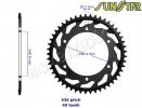 Kawasaki GPX 750 R (ZX 750 F1-F3) 87-89 SunStar Sprocket Rear - Steel - Plus 2 Teeth