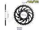 Kawasaki GPZ 1100 B2 83 Couronne SunStar Moins 3 Dents - Acier