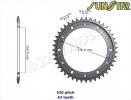 Honda VFR 800 A7 (ABS Model) 07 Couronne SunStar - Acier