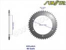 Kawasaki KMX 200 A2/A3 88-92 Couronne SunStar Moins 2 Dents - Acier