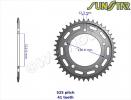 Honda CB 600 F Hornet 11 SunStar Sprocket Rear - Steel - Less 2 Teeth