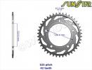 Honda CB 600 F Hornet 11 SunStar Sprocket Rear - Steel - Less 1 Tooth