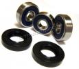 Kawasaki KX 60 B1-B19 85-03 Kit de Roulements Roue Arrière avec Caches Poussière