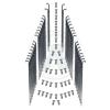 Honda CB 400 F2 (400/4) 78 Achterwiel Spaken Set