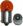 Ampoule de Clignotant BA15 12v 23w - Orange/Ambre - Petite.