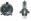 Headlight Bulb Halogen P43T 12v 100/80W Blue Tint - Not UK Road Use