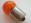 Indicator Bulb BA15S 12V 10W Orange/Amber - Offset Pins