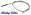 Front Brake Cable Honda - CB 450 K 72- Slinky Glide