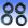 Jeu de Manchons d'Admission de Carburateur Honda CB1300 2003-2007.