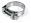 Bride de Pot d'Echappement 68-73mm - Inox