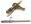Arbre de Levier de Vitesse Honda C50 Cub C70 Cub C90 Cub