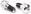Poids d'Embout de Guidon - Argent - Paire