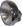 Headlight Complete Universal Round Chrome 7 inch