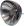 Headlight Bates style Round Chrome Bottom Mount Bates 7 inch