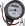 Speedo 60mm 2-1 MPH White face with Chrome Body - with rubber mount