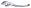 Front Brake Lever Alloy Honda MAN