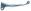 Brake lever Right (Silver) Honda Vision 50 (NE) (90-94)