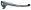 Brake Lever Right (Black) Yamaha Axis R (96)