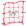 Cargo Net Motorcycle Pink 300x300mm 6 Hooks