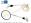 Mirror 10mm Thread Suzuki GN125 GN250 - Chrome - Round - Left or Right Fitting