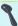 Mirror Honda, Black,  Black Stem 49mm L