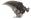 Front Mudguard Black Honda ANF125 Innova (Rear Section)