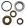 Engine Oil Seal Kit  Gilera Ice 50 01-04