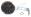 Smiths Speedometer 0-80 MPH Black - Royal Enfield