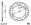 Yamaha FZX 750 (import) 90-97 Sprocket Rear - Steel - Less 1 Tooth 